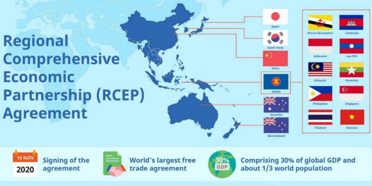 《区域全面经济伙伴关系协定》（RCEP）领导人联合声明
