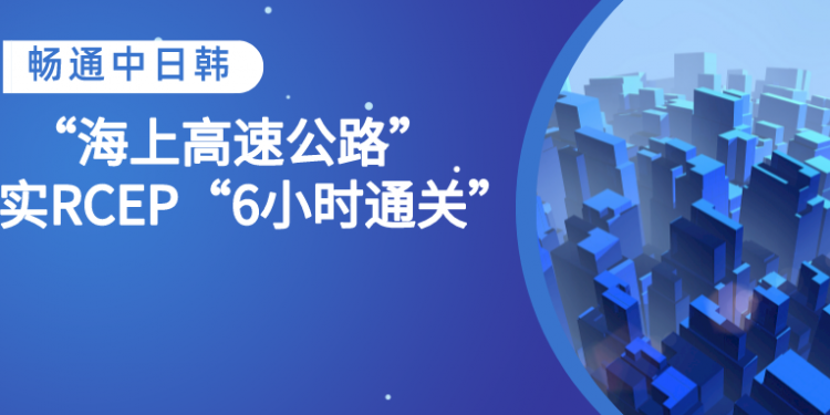 畅通中日韩“海上高速公路”落实RCEP“6小时通关”