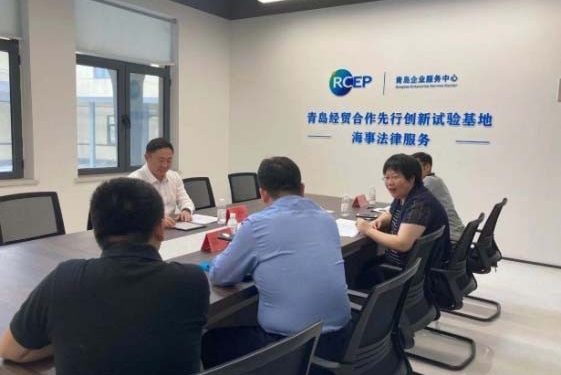 锐仕方达人才科技集团有限公司联合创始人兼集团高级副总裁走访 RCEP 青岛企业服务中心