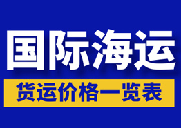 独家整理丨国际海运货运价格一览表（2024.08.06）